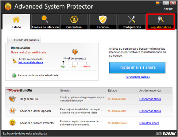 Clave Clave De Licencia Advanced System Protector Licencia | Graffiti